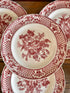 Mason’s Stratford Pink dinerbord, Mason’s bord roze, vintage dinerbord, keramisch dinerbord, Engels servies, Mason’s Stratford servies, Mason’s retro bord, Mason’s keramiek, Mason’s servies kopen, kleurrijk dinerbord