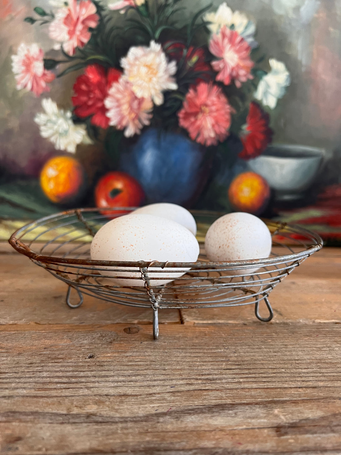 Frans draadmandje Franse brocante