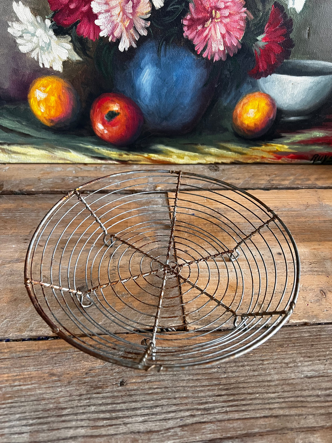 Frans draadmandje Franse brocante