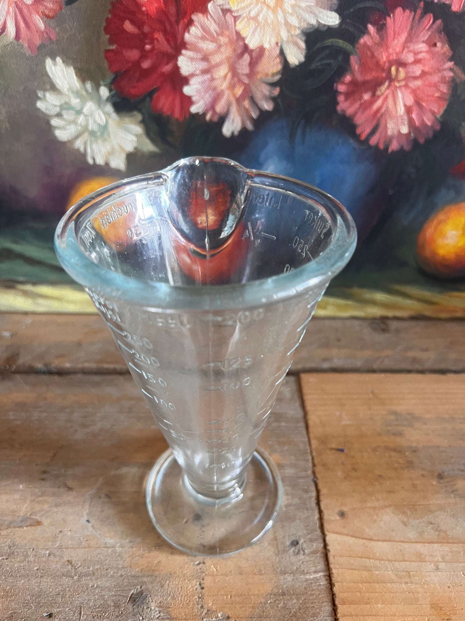 Poncet maatbeker van persglas  - 250 ml