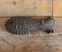 vintage visvorm, metalen bakvorm, brocante keukenaccessoire, landelijke keukendecoratie, Franse brocante, vintage keuken