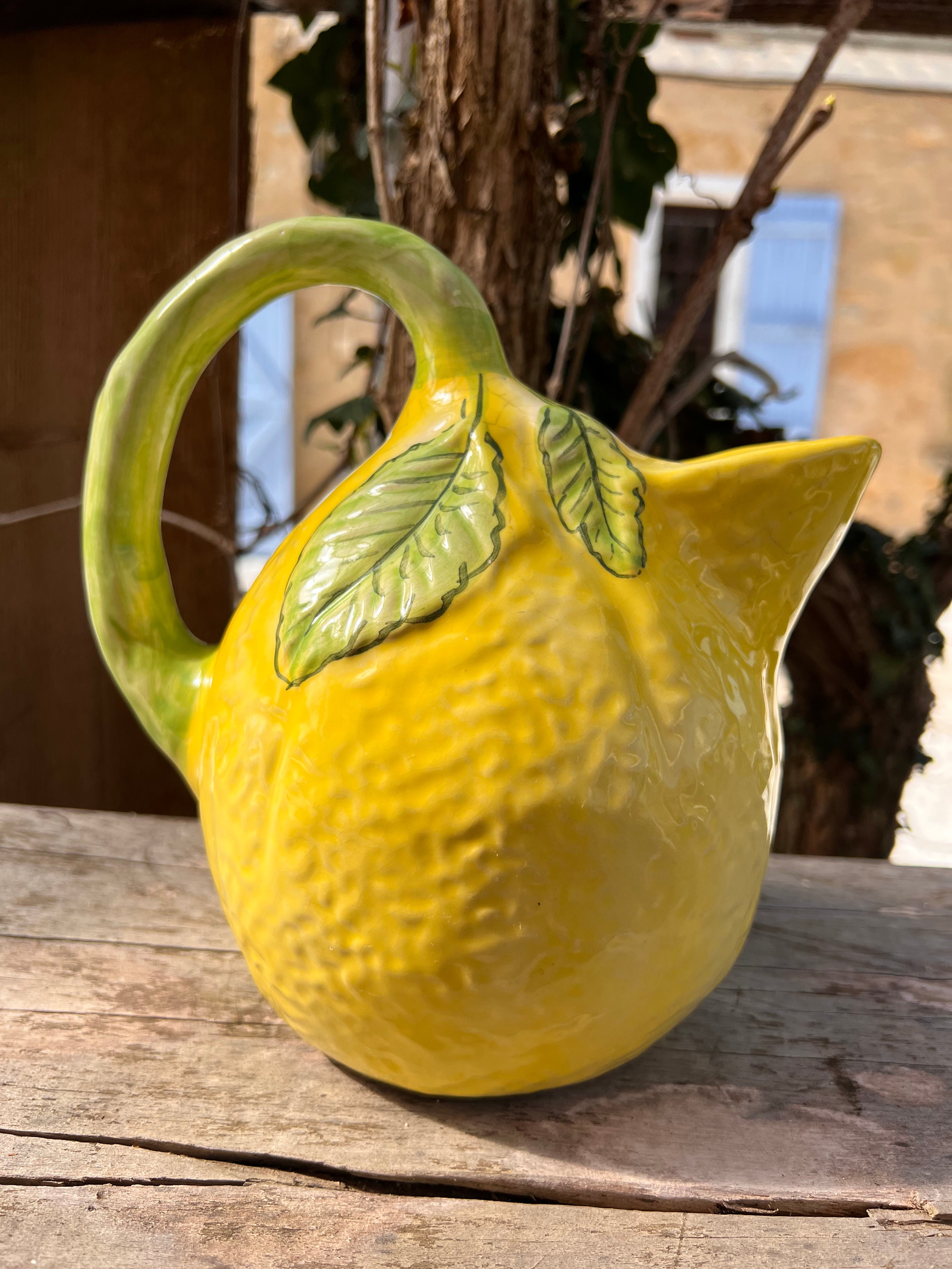 Vintage waterkan citroen