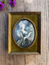 Antiek lijstje met afbeelding Marie Antoinette