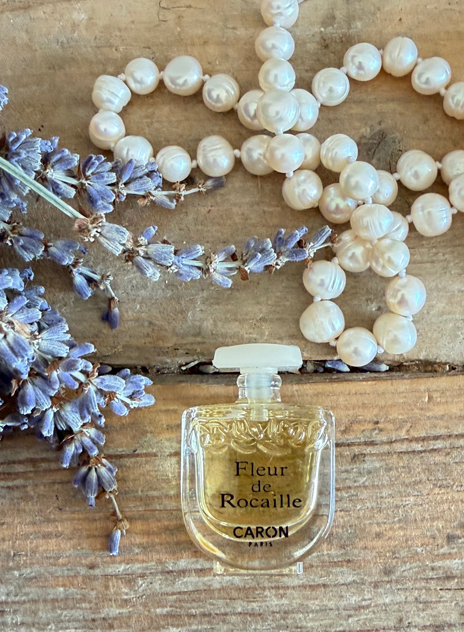 Vintage Caron Fleur de Rocaille miniatuur - 5 ml