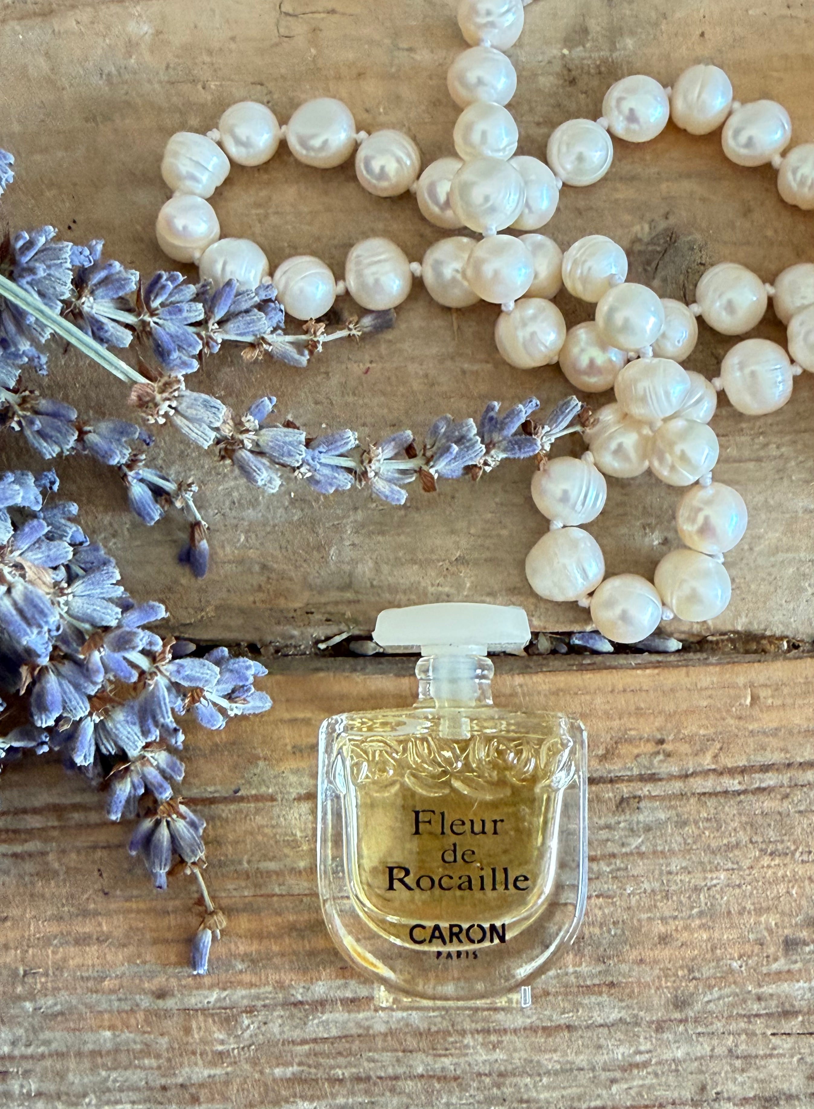 Vintage Caron Fleur de Rocaille miniatuur - 5 ml