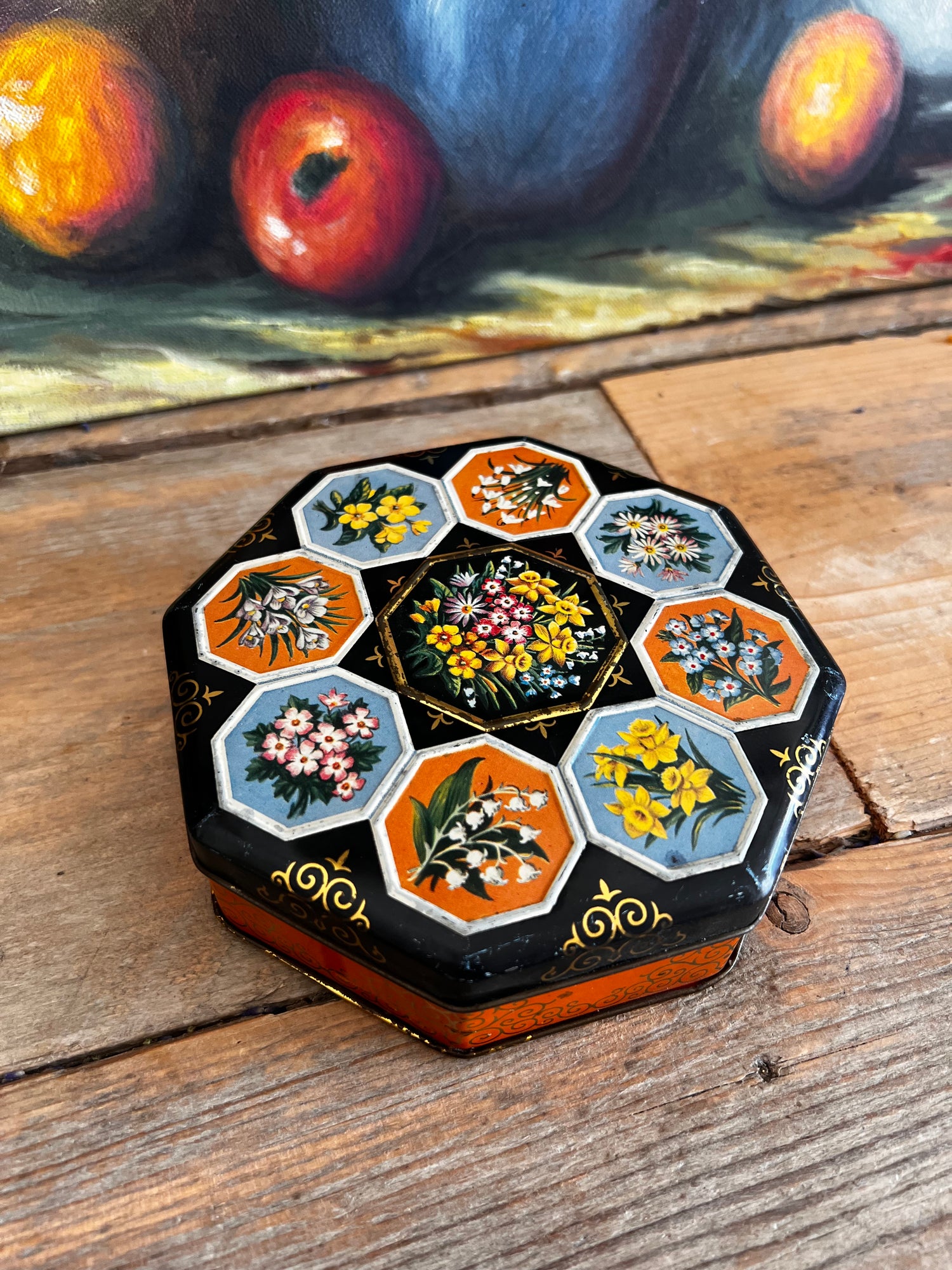 retro blik Becking Mocca, vintage koffieblik, oud koffieblik Becking, retro koffieverpakking, Becking Mocca verzamelblik, nostalgisch koffieblik metaal, vintage keuken decoratie