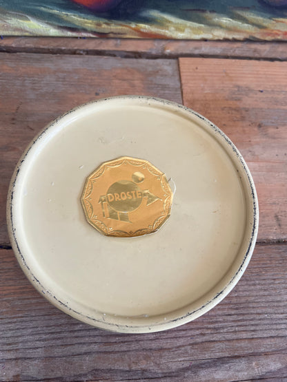 
Droste blik vintage, Droste blik provinciewapens, Nederlands vintage blik, Droste koekblik Nederland, vintage verzamelblik Nederland, blik met provinciewapens, Droste blik in goede staat