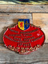 metalen bordje landbouwwedstrijd, vintage plaques Frankrijk, agrarisch concours bordje, Verneuil sur Avre souvenir, antieke metalen plaquette, decoratie landelijke stijl, collectible landbouw bordje