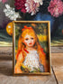 Vintage fotolijst met Fillette à la Gerbe van Renoir