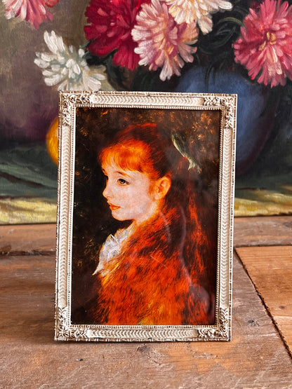 Vintage fotolijst met afbeelding &quot;Irene Cahen d&
