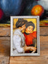 Vintage fotolijstje met afbeelding Deux Jeunes Filles au Piano van Renoir