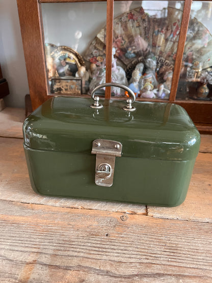 Emaille lunchbox jaren 50