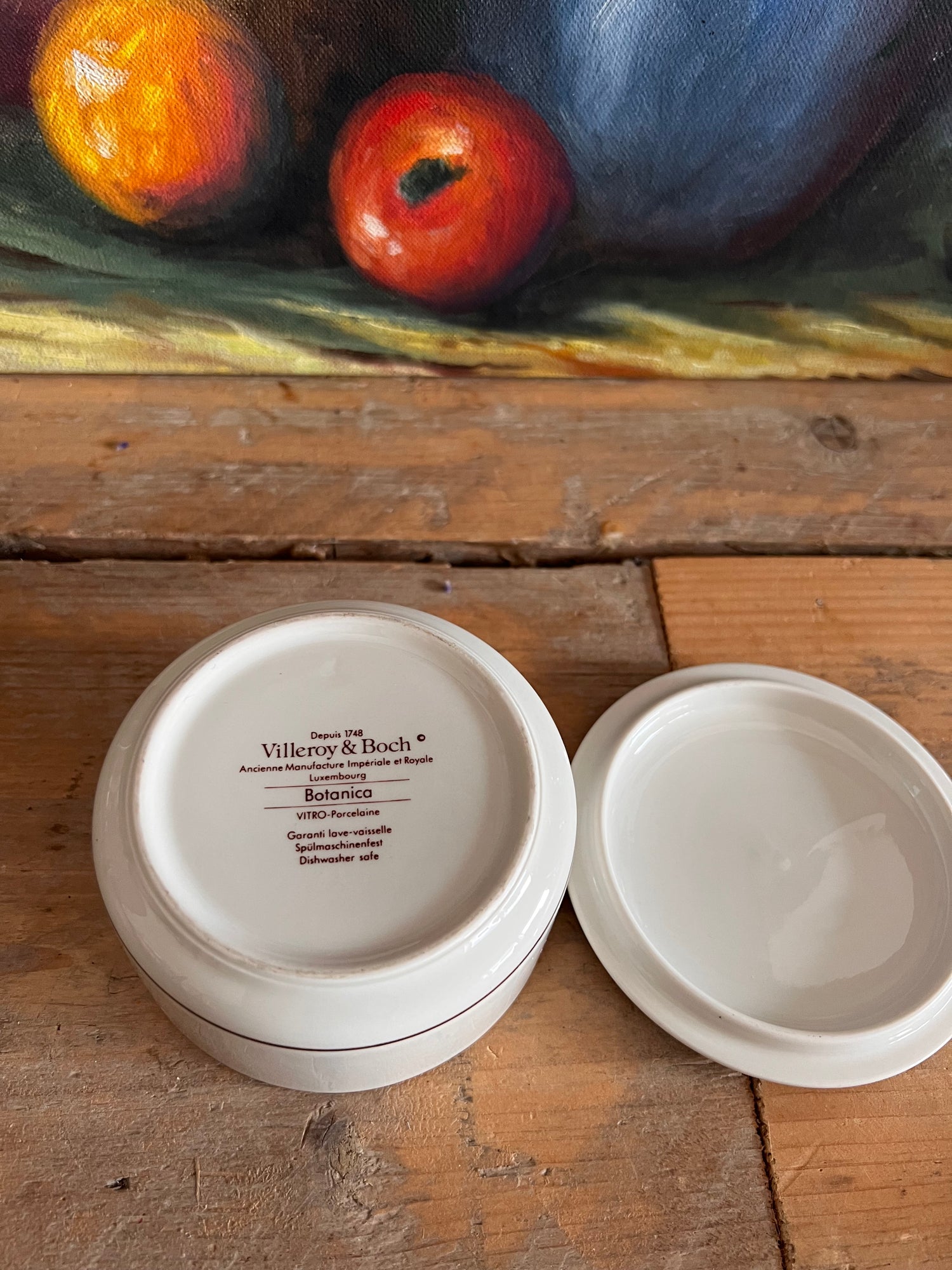 Villeroy &amp; Boch Botanica dekseldoos Campanula Rotundfolia