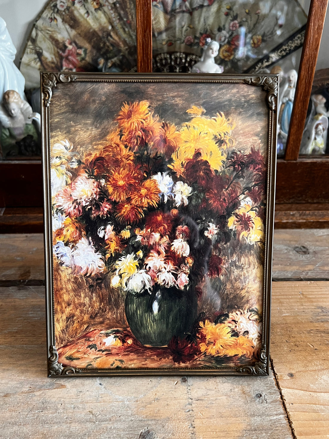 Vintage fotolijst met afbeelding Renoir