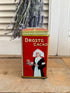 Vintage Droste Cacao blik - iconisch Nederlands design