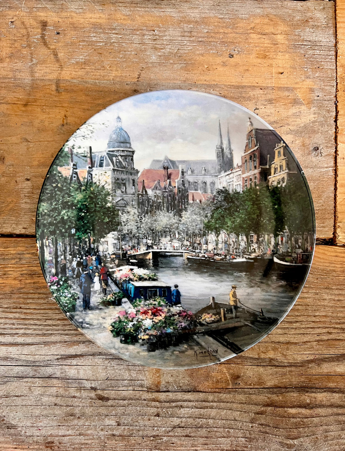 Grachten van Holland - De Amsterdamse Bloemengracht Mosa Maastricht