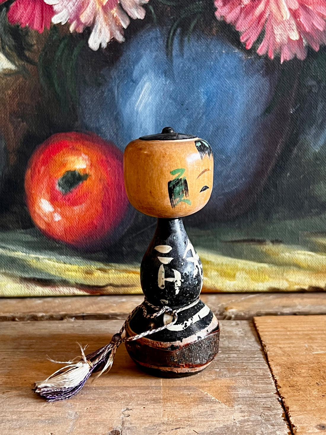 Vintage kokeskhi pop zwart jaren 60
