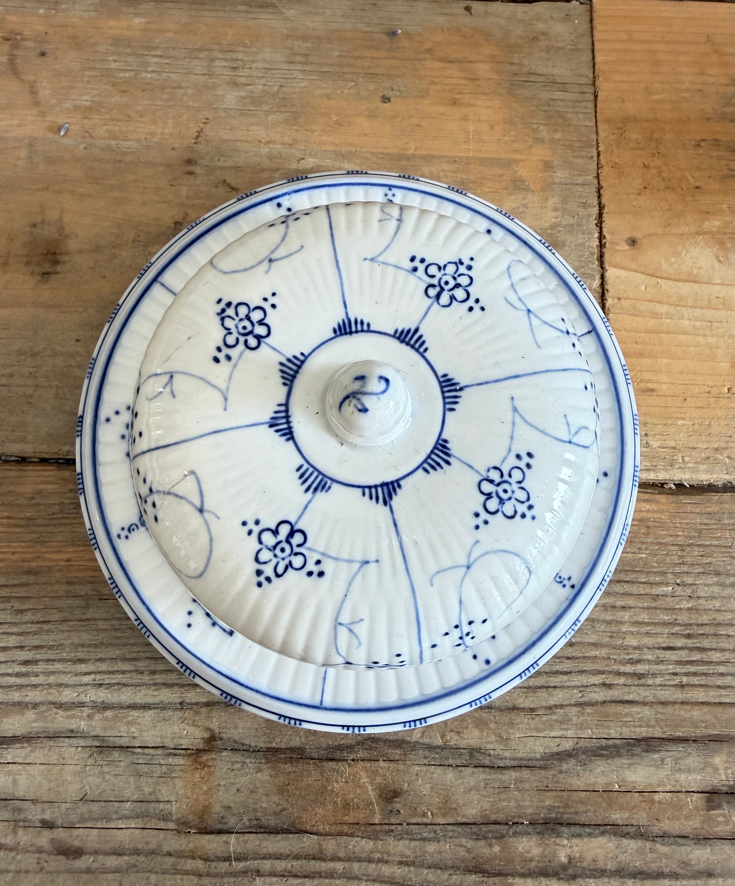 Vintage Villeroy &amp; Boch Dresden botervloot