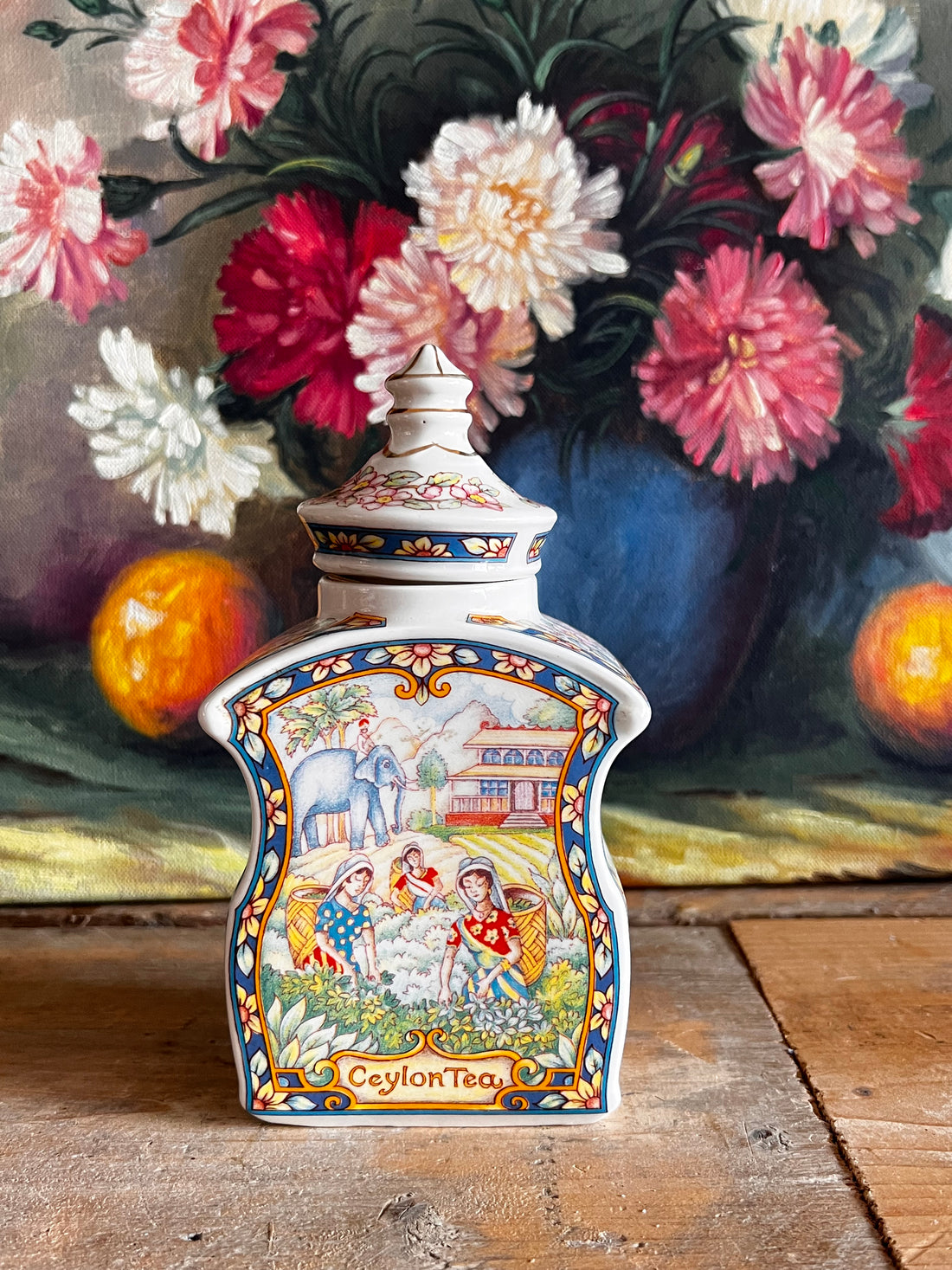 Sadler theebus Sadler tea caddy