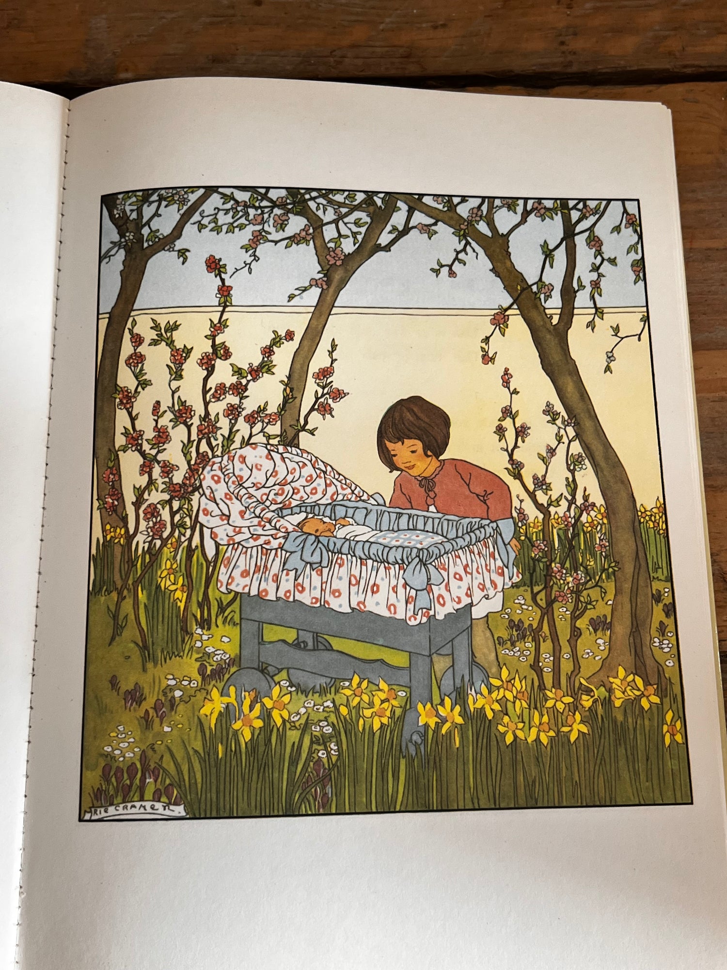 Kinderboek seizoenen, Rie Cramer boek, Het hele jaar rond boek, klassieke kinderboeken Nederland, kinderpoëzie, educatief kinderboek, natuur door het jaar, cadeau kinderboek, nostalgisch kinderboek illustraties, seizoensverhalen kinderen.