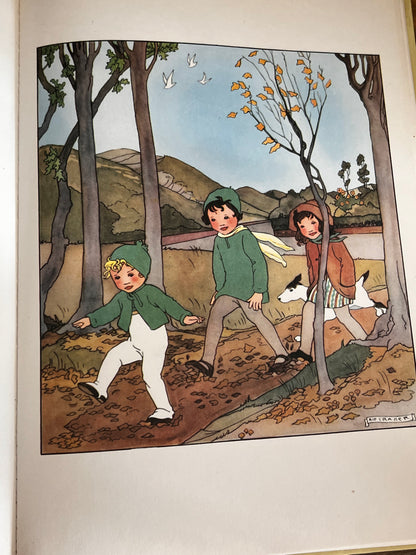 Kinderboek seizoenen, Rie Cramer boek, Het hele jaar rond boek, klassieke kinderboeken Nederland, kinderpoëzie, educatief kinderboek, natuur door het jaar, cadeau kinderboek, nostalgisch kinderboek illustraties, seizoensverhalen kinderen.