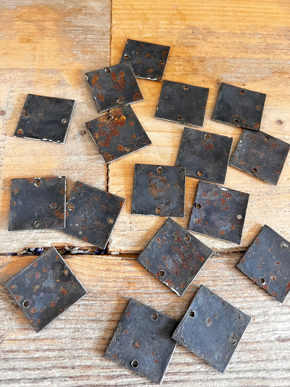 Emaille plaatjes met nummer 8
