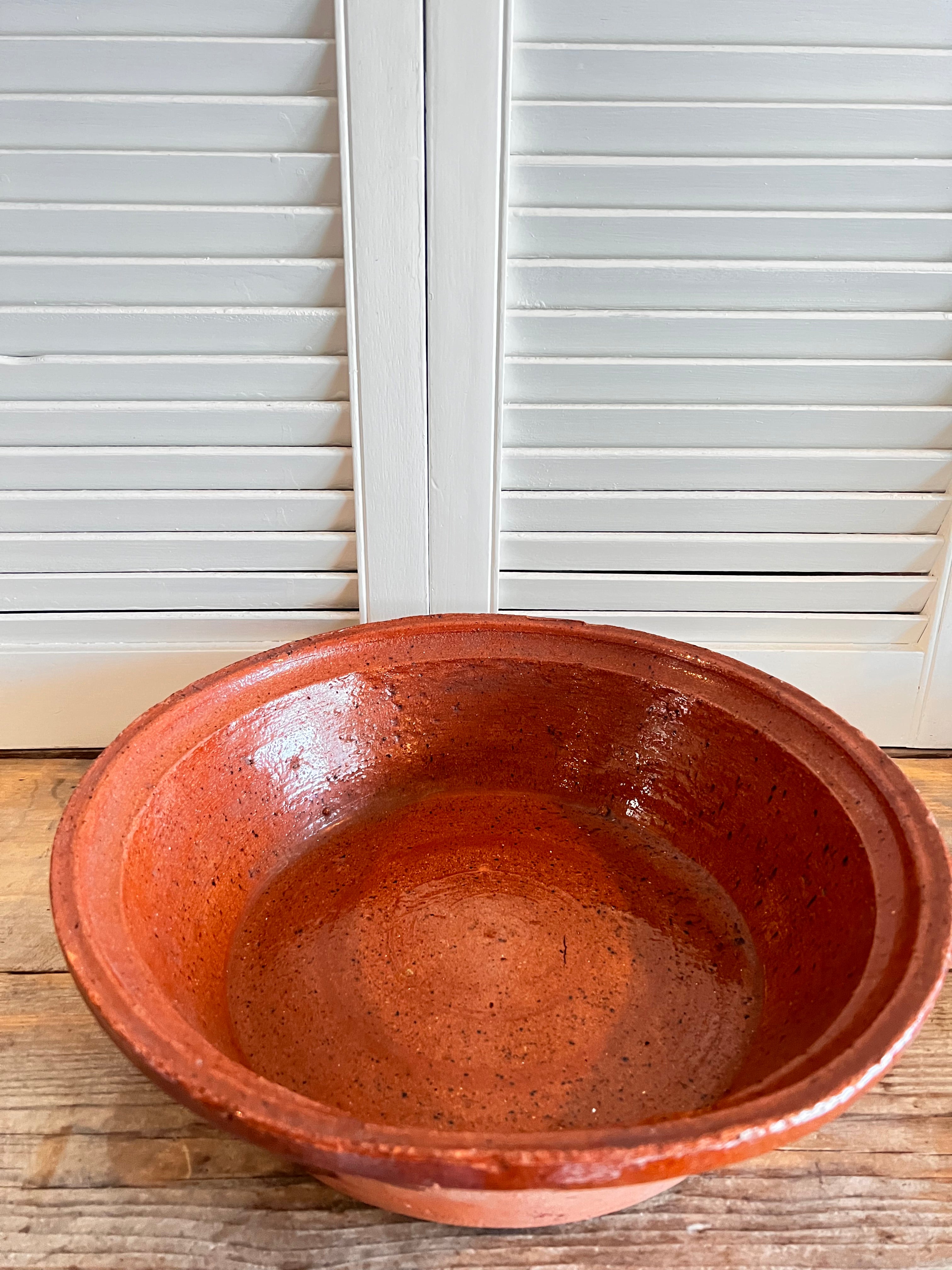 Terracotta mengkom terracotta schaal