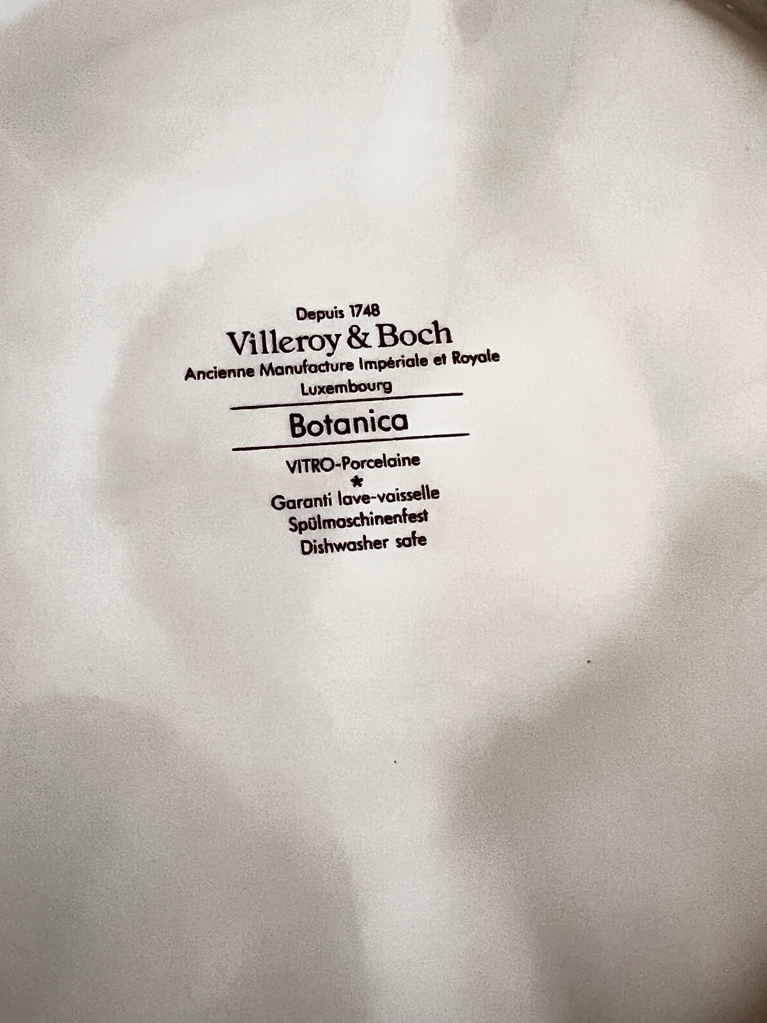 Villeroy Boch Botanica fondue bord