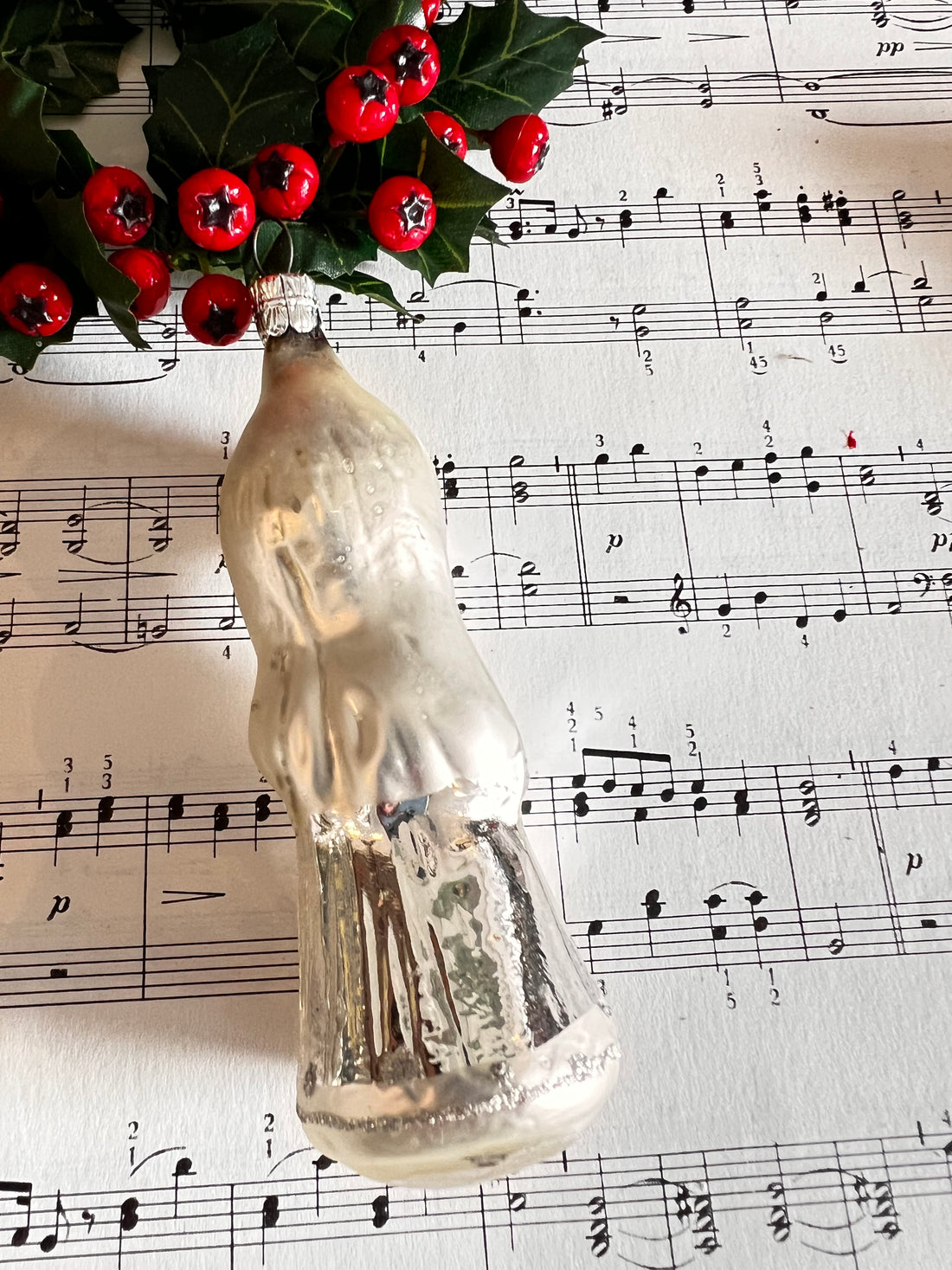 vintage kerstbal, kerstengel, vintage kerstdecoratie, brocante kerstdecoratie, engel