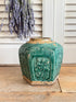 Antieke Chinese Shiwan gemberpot - groen glazuur, Shiwan, groene gemberpot, Sofia&