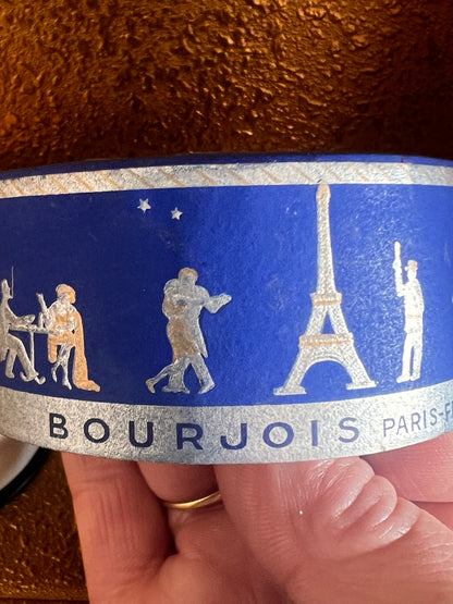 Vintage poederdoos &quot;Soir de Paris&quot; - Bourjois