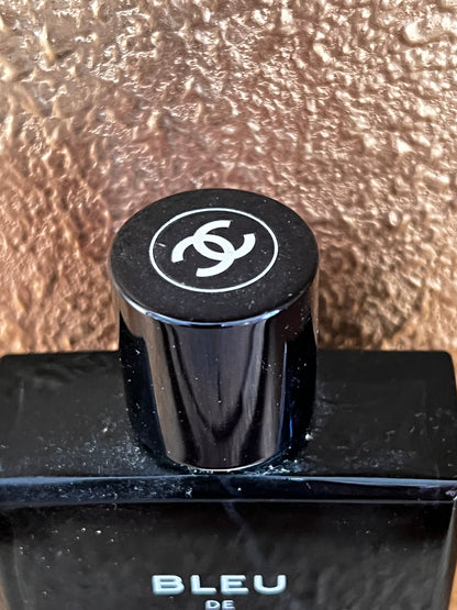 Bleu de Chanel flacon, lege parfumfles, collectors item parfum, navulbare spray flacon, parfum accessoires, luxe parfumflesje, parfum verzamelobject