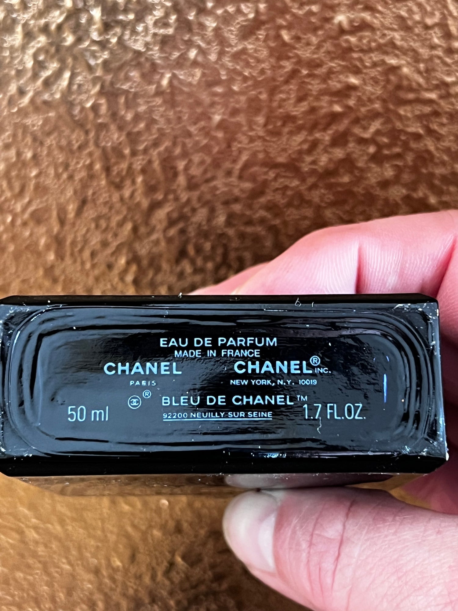 Bleu de Chanel - lege spay flacon