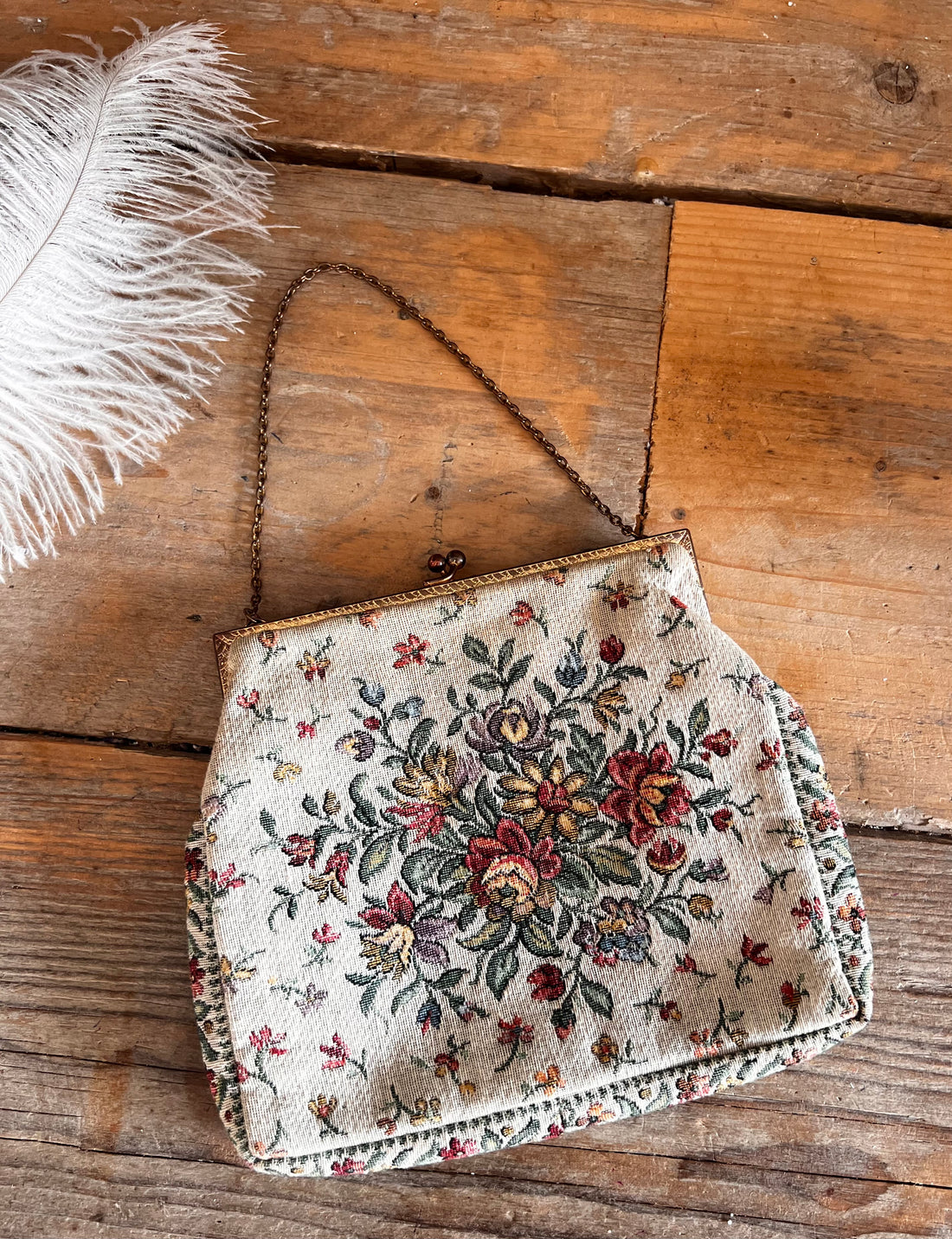 Jaren 50 Walborg avondtasje uit Frankrijk