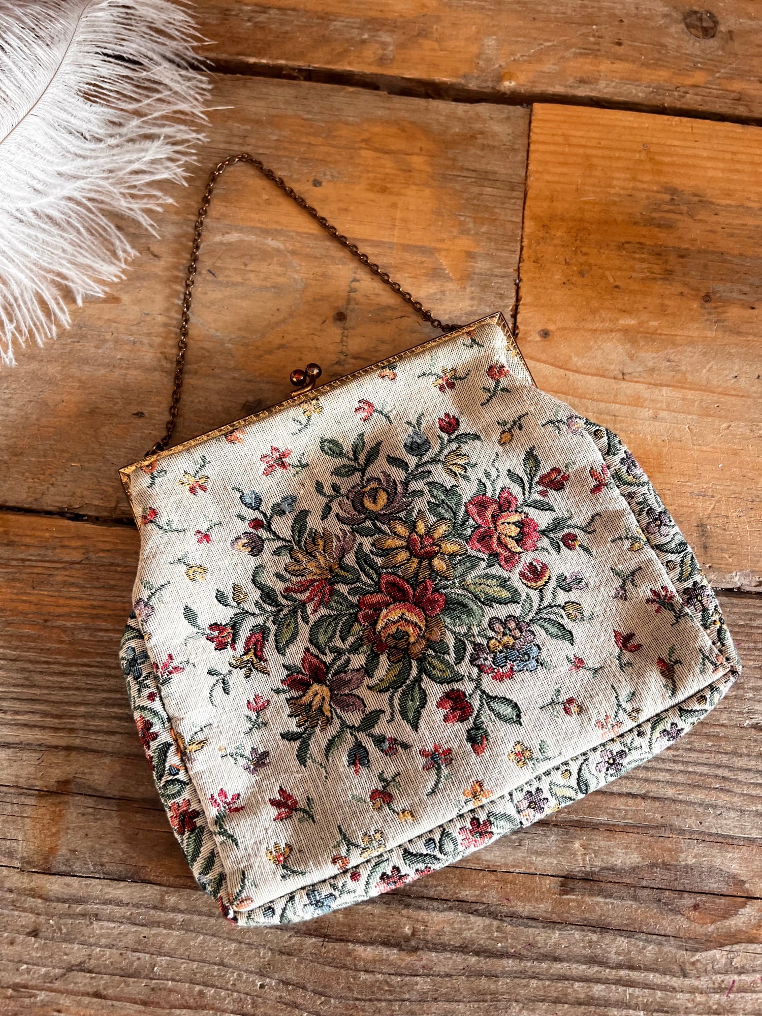 Jaren 50 Walborg avondtasje uit Frankrijk