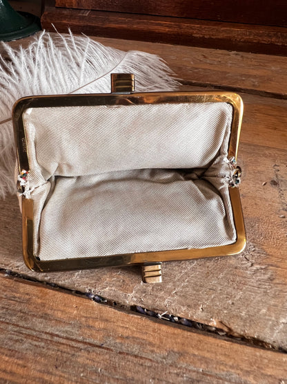 jaren 50 lipstickhouder, Walborg lipstickhouder vintage, Frans vintage beauty accessoire, lipstickhouder jaren vijftig, vintage make-uphouder, Walborg cosmetica vintage, retro lipstickcase, vintage beauty collectors item.