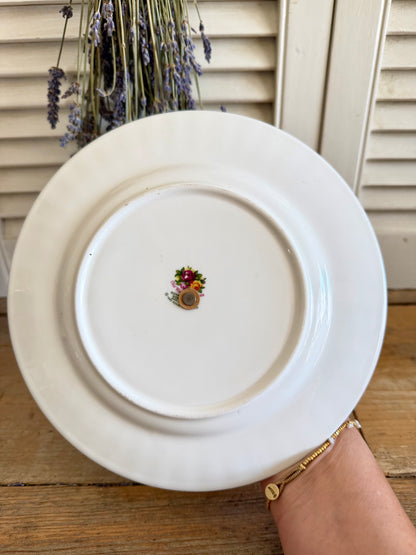Vintage Royal Albert Old Country Roses - serveerschaal met handvat, vintage serveerschaal, vintage servies Royal Albert, Sofia&