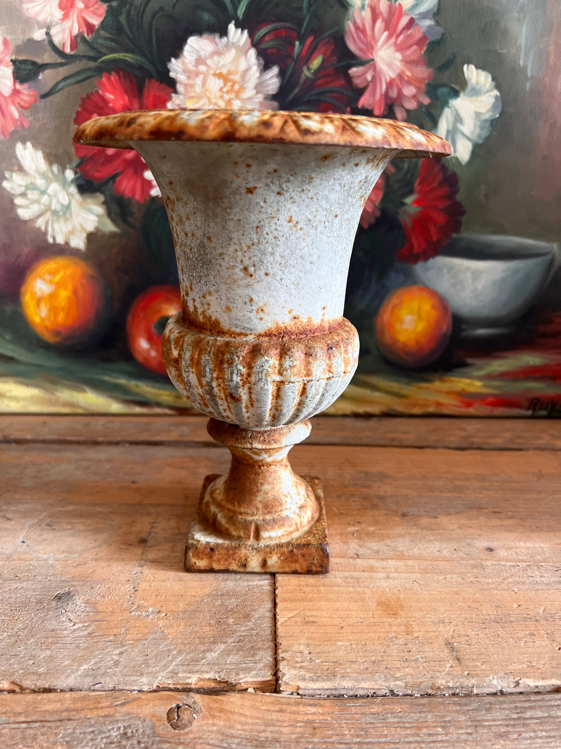 Brocante Franse Louvre vaas, Franse brocante, Louvre vaas