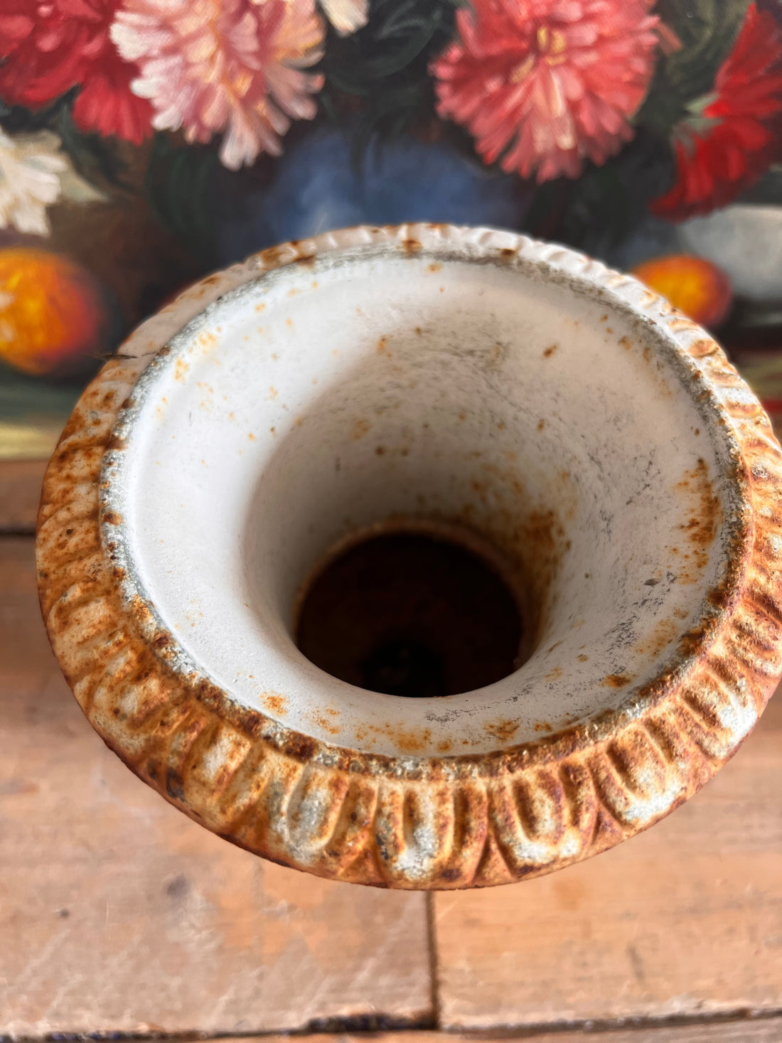 Brocante Franse Louvre vaas, Franse brocante, Louvre vaas