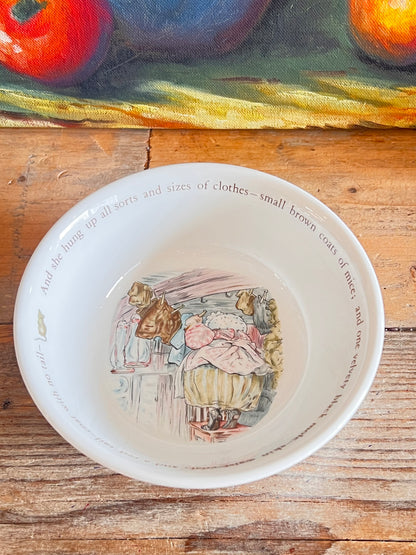 Wedgwood papschooltje Mrs. Tiggy Winkle,Wedgwood porselein