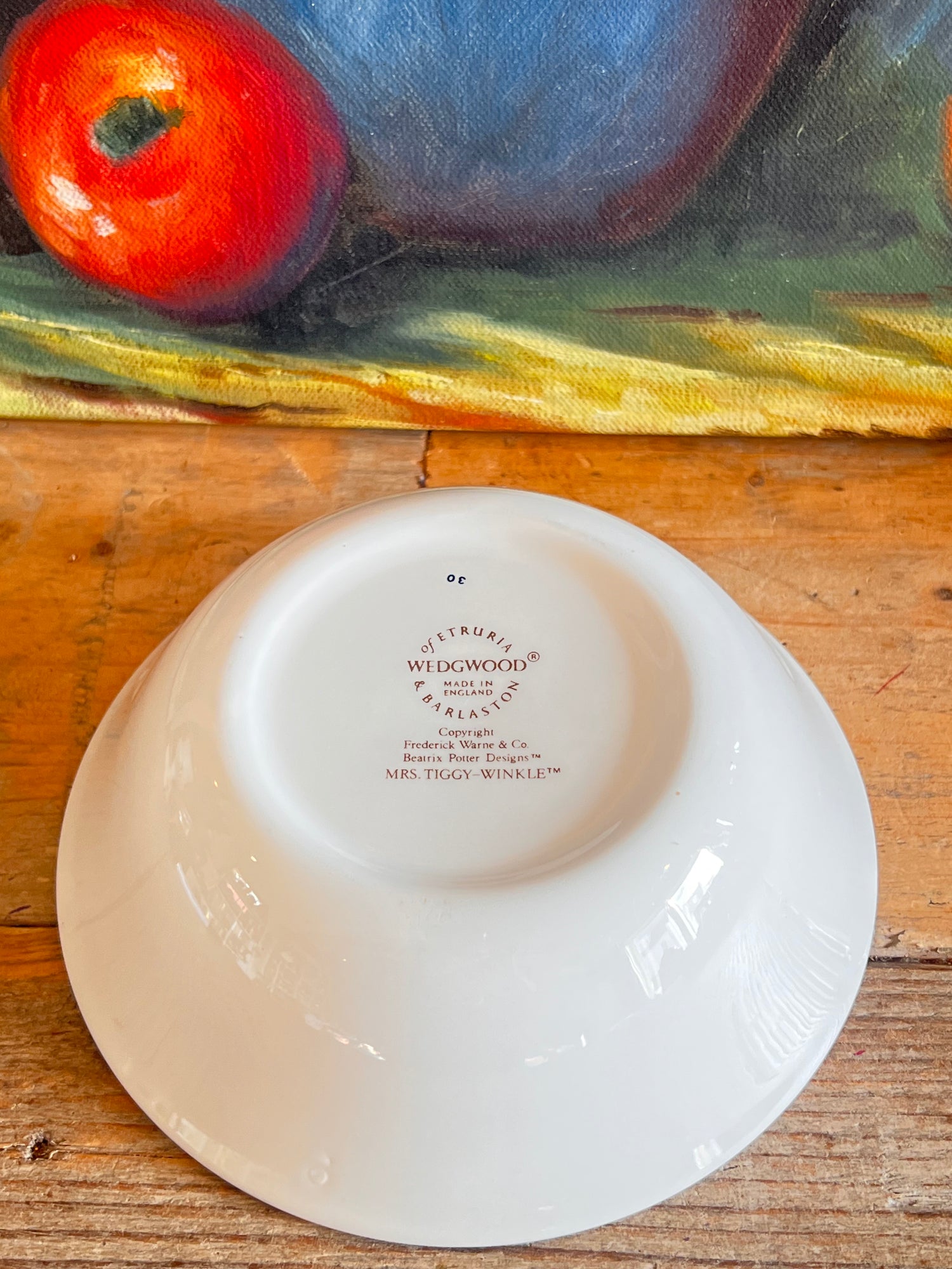 Wedgwood papschooltje Mrs. Tiggy Winkle,Wedgwood porselein