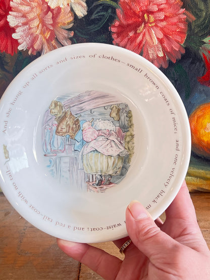 Wedgwood papschooltje Mrs. Tiggy Winkle,Wedgwood porselein