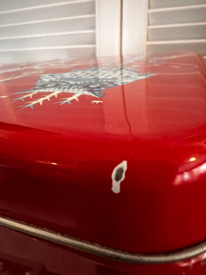 Iittala Taika Metalen Blik – Rood, Ontwerp Klaus Haapeniem