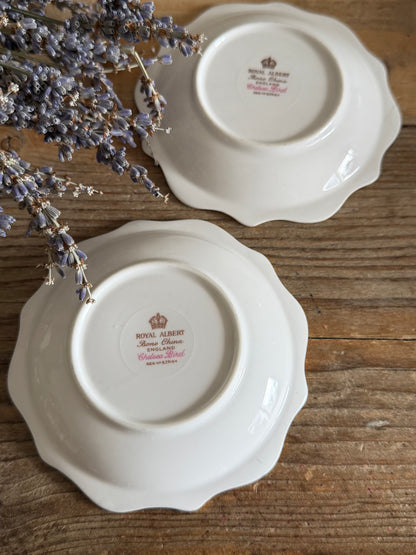 Royal Albert Chelsea Bird bonbonschaaltje - vintage bone china, Royal Albert servies, Sofia&