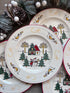Windsor Christmas gebaksbord, Wedgwood kerst servies, kerst gebaksbord porselein, feestelijk servies kerst, luxe kersttafel, duurzaam kerst servies, kerst cadeaus porselein