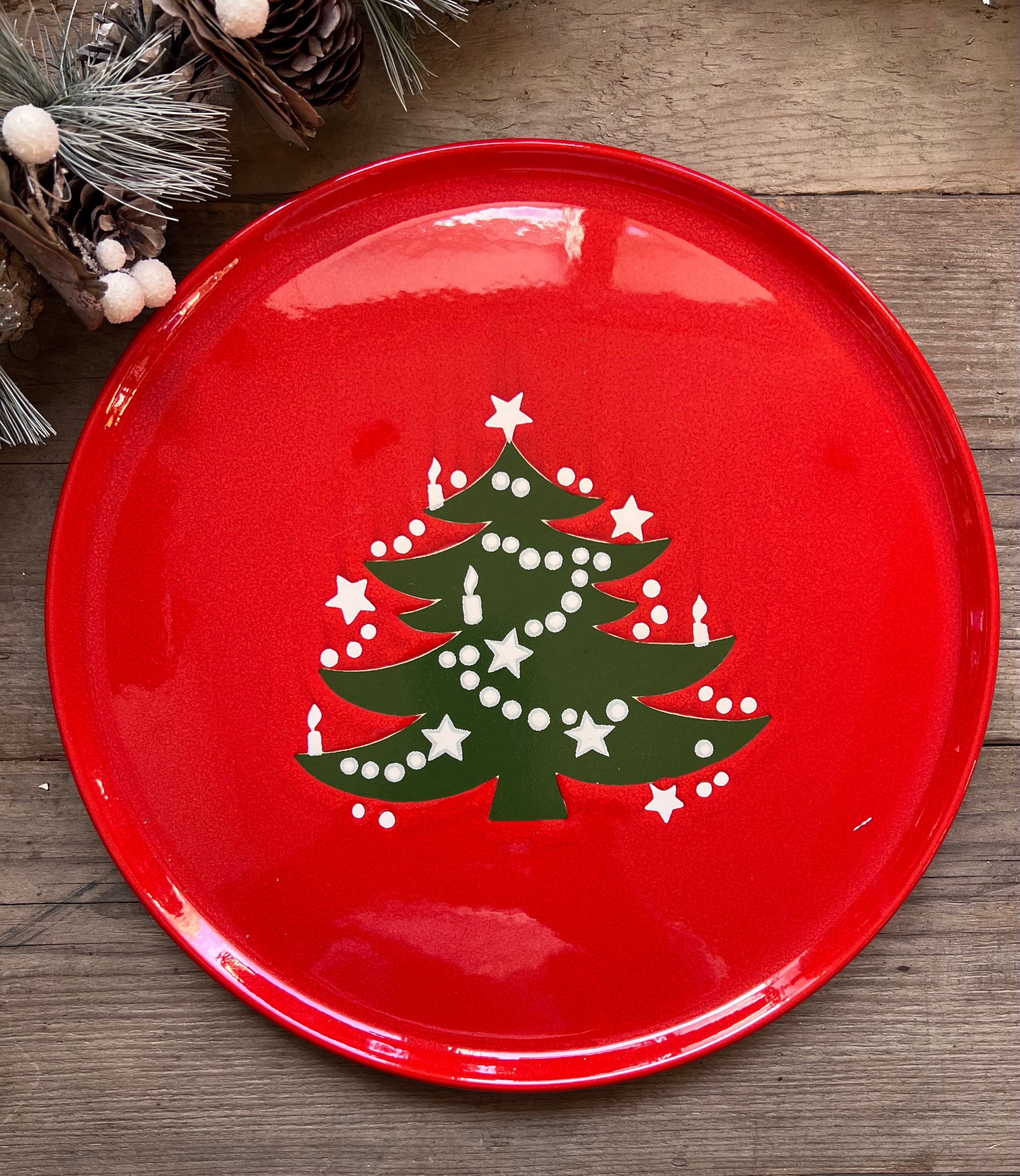 serveerbord kerstboom,&quot;Waechtersbach&quot;, &quot;kerstcollectie jaren 70&quot;, &quot;verzamelobject kerst&quot;, &quot;vintage kerstservies&quot; &amp;nbsp;
- Beschrijving van uniek product en toepassingen &amp;nbsp;
- Gericht op zowel verzamelaars als kerstartikelen kopers