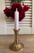 vintage messing kandelaar, kandelaar messing, kandelaar met kwastjes, vintage candle stick Holder, Franse interieuraccessoires, boudoir decoratie, brocante woondecoratie, Sofia&