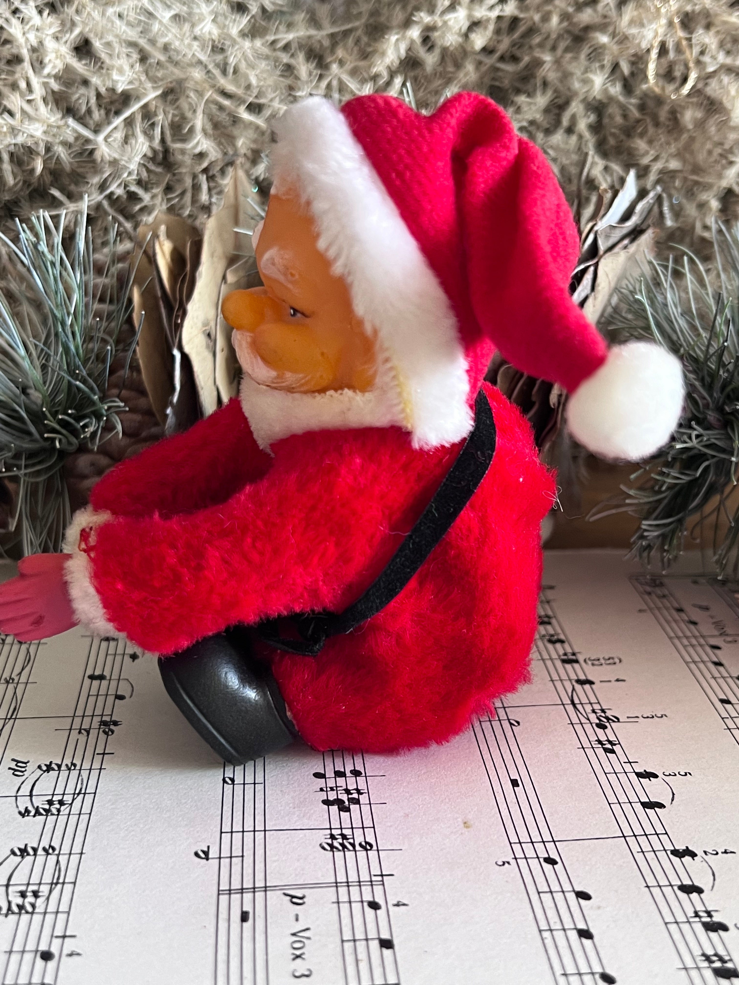 Vintage kerstman clip - jaren 80