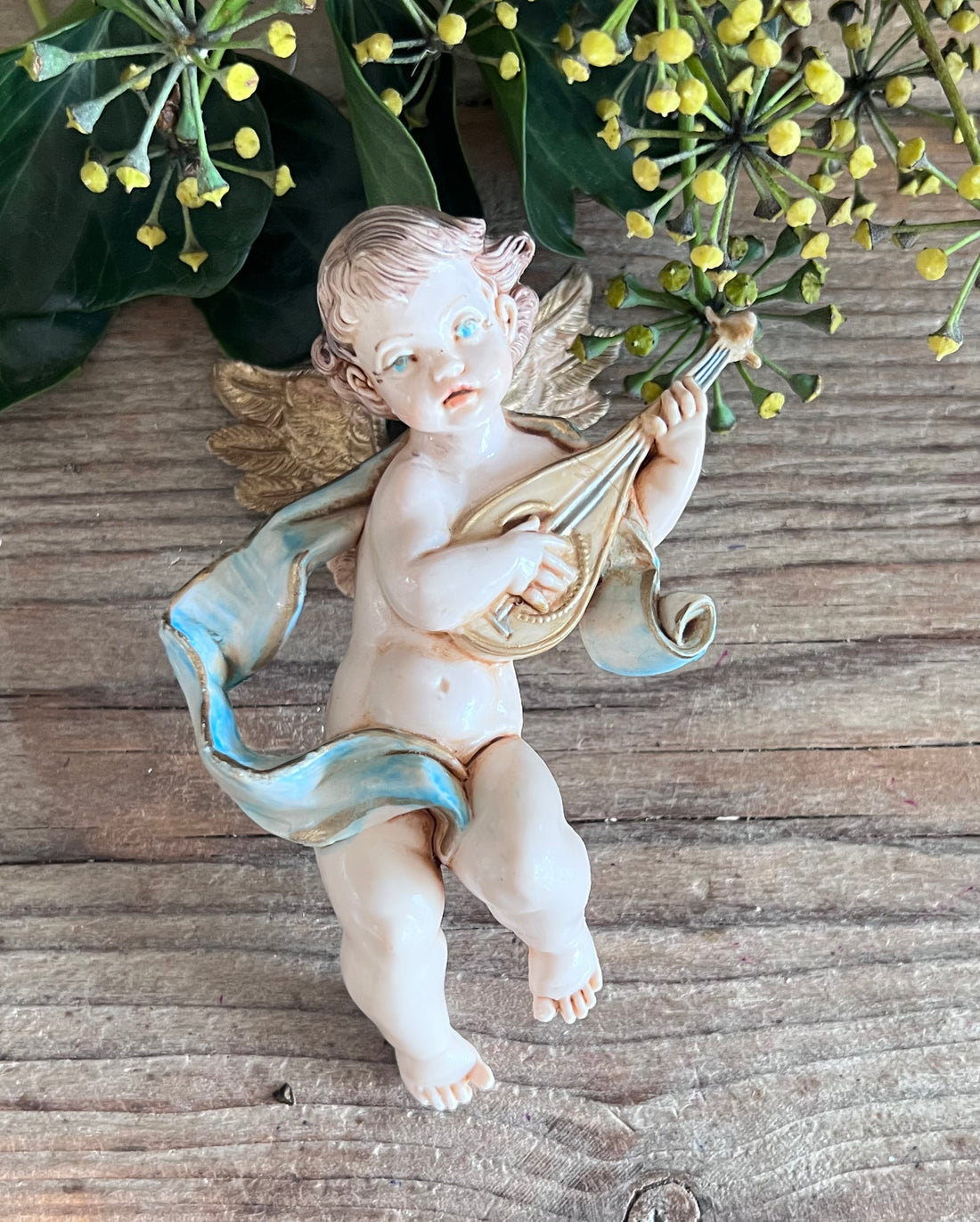 Fontanini kerstengel, kerstengel voor kerstboom, handgemaakte kerstdecoratie, kerstboom ornament, kerstdecoratie, kerstversiering, traditionele kerstengel, kerstgeschenk.