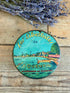 Klein vintage Frans snoepblik Les Libellules St. Quentin Plage, Franse brocante, Sofia&